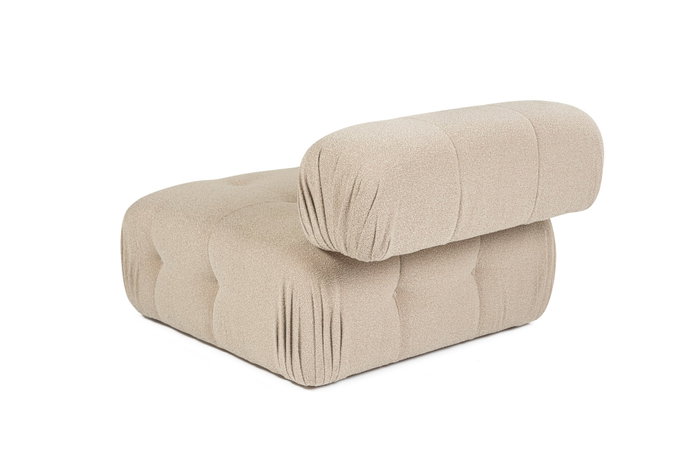 Atelier Del Sofa Doblo O1 Sofá de 1 Plaza Color Durazno